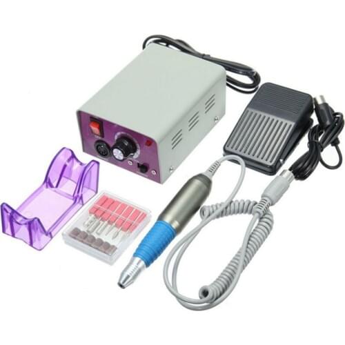 Nail Drill Machine Set 25000RPM Electric Grinding Pen File Cut Polish Cuticle Milling Speed Control Nail Art Manicure Pedicure