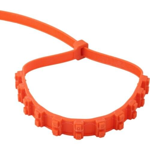 Car Universal Mini Winter Tires Wheels Snow Chains Car-Styling Anti-Skid Autocross Outdoor Car Accessories 10 pcs/set