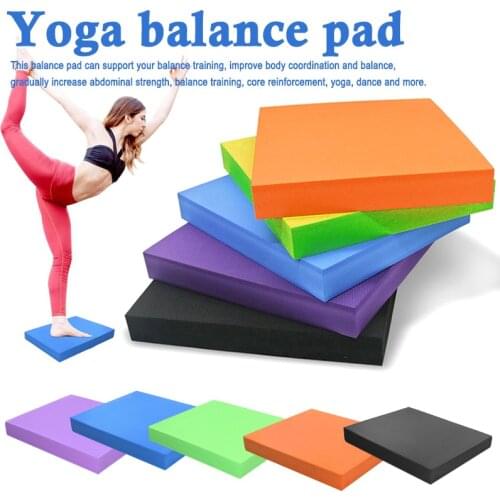 Balance Foam Pad Yoga Mat Exercise Non-slip Waterproof Soft for Fitness Training Protective Pad Cushion Non Slip TPE Mat