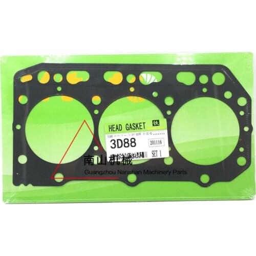 Free shipping 3D88/3TNV88 engine Cylinder Pad, Cylinder Pad, Cylinder Mattress, cylinder head pad, excavator accessories