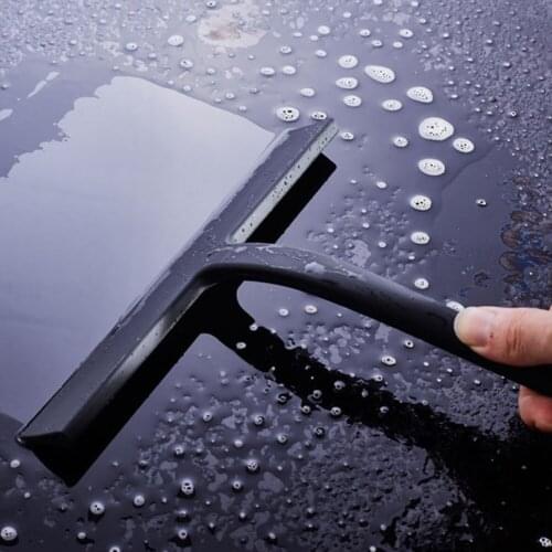 Silicone Squeegee Wiper with Hook Window Squeegee Cleaning Bathroom Shower Tile Scraper Clean Tool