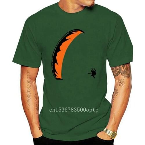 Paragliding Fan T-shirt For Men Plus Size 4XL 6XL Team Tee