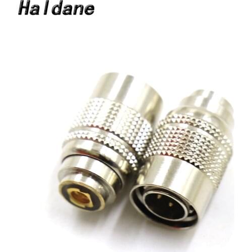 Haldane one pair Headphone Plug for MrSpeakers Mr Speakers Ether Alpha Dog Prime Male to MMCX Female Converter Adapter