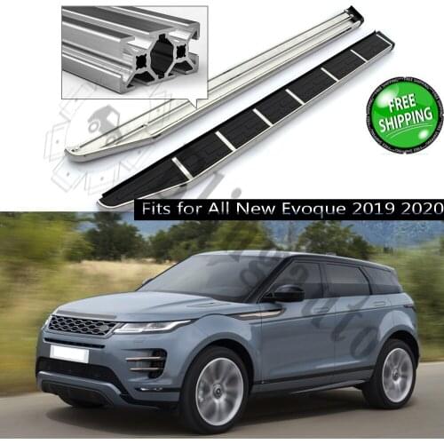 Running board fits for L.and Rover Range Rover Evoque 2019 2020 side steps nerf bar car pedal side stairs side bar 2PCS