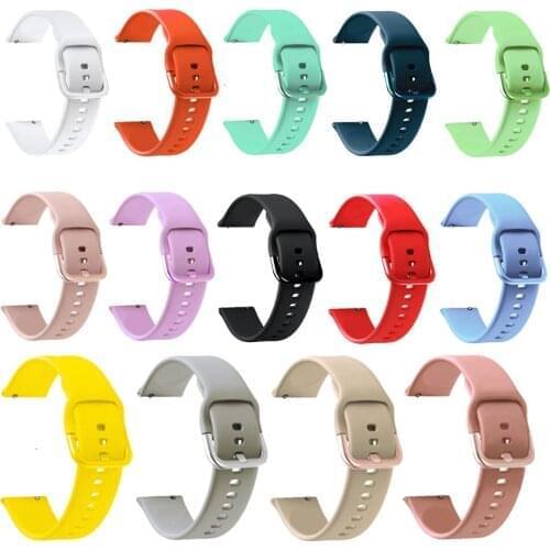 Quick Release Watch Strap for Men Women Silicone Watch Band with Color Stainless Buckle -18mm,20mm,22mm