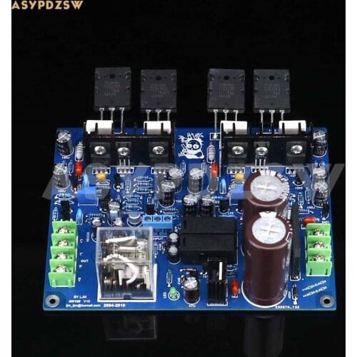 MX100 Stereo TTA1943 TTC5200 Power amplifier With speaker protection DIY Kit/Finished board