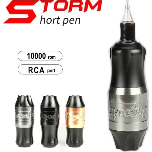 Storm Tattoo Rotary Machine Professional Permanent Makeup Tattoo Pen Strong Quiet Motor 10000Rpm For Artists