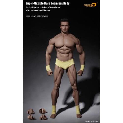 TBLeague Phicen M34 PL2016-M34 1/6 figure Male Super Flexible Seamless Body With Metal Skeleton Without Head