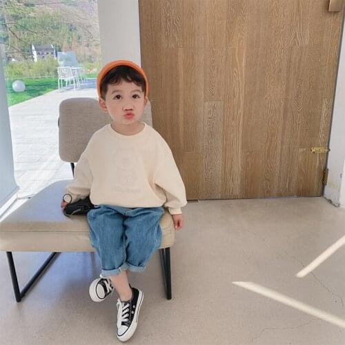 Bear Spring Autumn Boys Sweatshirts Jacket Coat Kids Outwear Teenager Tops Children Clothes Cotton High Quality