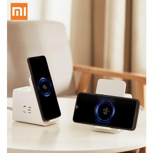 In Stock New Original Xiaomi Wireless Charger 27W 3USB 18W Max Line length 1.5m Apply to Xiaomi Mi9 For iPhone XS XR XS MAX