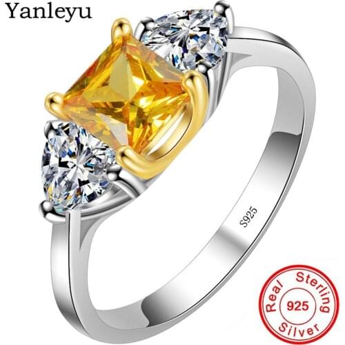Yanleyu Women's Silver Rings