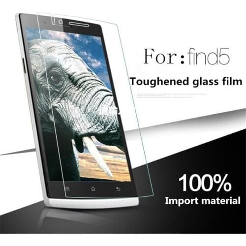 2.5D Tempered Glass For OPPO Find 5 High Quality Protective Film Explosion-proof Screen Protector for X909 X909T