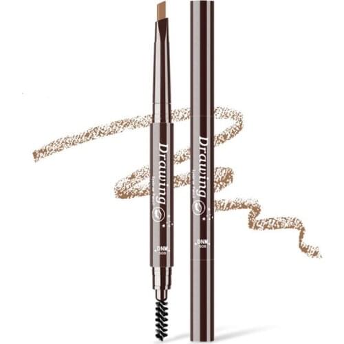 1Pcs Eyebrow Pencil Rotatable Eyebrow Enhancer Long Lasting Makeup Pencil Eye Waterproof Eyebrow Brush Makeup Cosmetic Tool