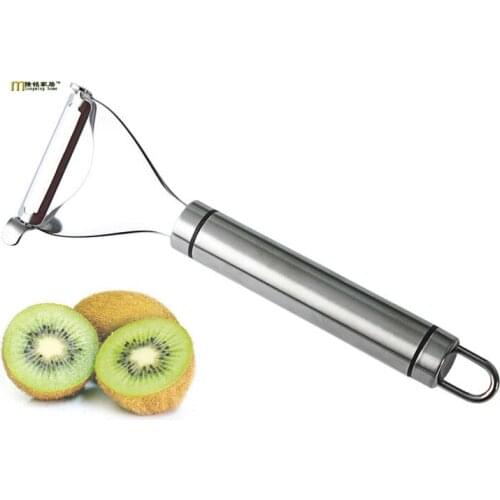 1PC Fruit Vegetable Peelers Stainless Steel Cutter Potato Cucumber Peeled Skinning Knives Device Zesters Kitchen Cooking LB 038