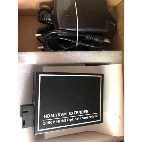 2020 Best 1080P HDMI USB extender over fiber optical HDMI Fiber Extender Up to 20KM SM SC connector