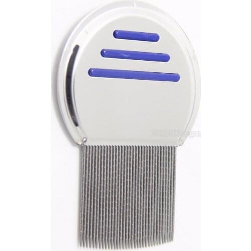 Peine Antipiojos Antiliendres Apto Para Todo Tipo DE Cabellos exclusivas Puas Microacanaladas Azul