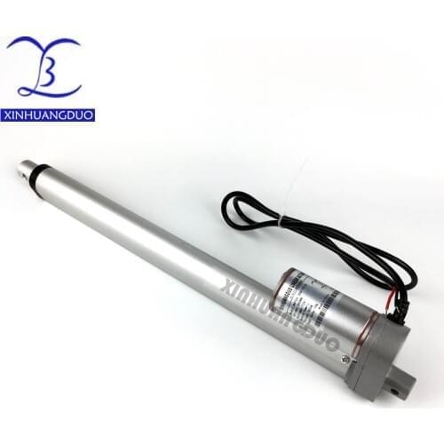 12V/24V 1000mm/39.5inch stroke 900N /198LBS micro linear actuator electric linear actuator TV lift high speed linear actuator