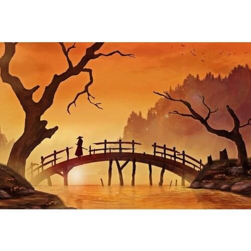 Lot Style Choose Japan samurai Cowboys Art Silk Poster for Your Home Wall Decor 24x36inch