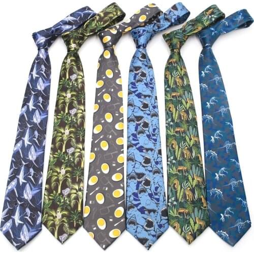 Mens Cotton Ties Floral Tie 7cm Slim Tie Printed Skinny Necktie Pink White Neck Tie For Mens Accessories Wedding Party