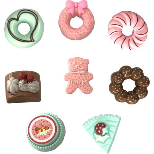 NK 8 Items/Set Doll Home Craft Mini Food Ornament Miniature Dollhouse Decor House Accessories Scale For Barbie Dol