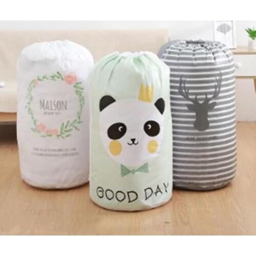 New Beam Mouth Moistureproof Quilt Storage Bag Waterproof Quilt Storage Bag Large Clothes Packed Multi-purpose Bag