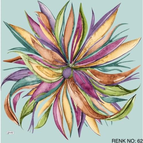 REYYAN SILK OYALIK WRITING (NEW QUALITY)-16318 - RENK-62