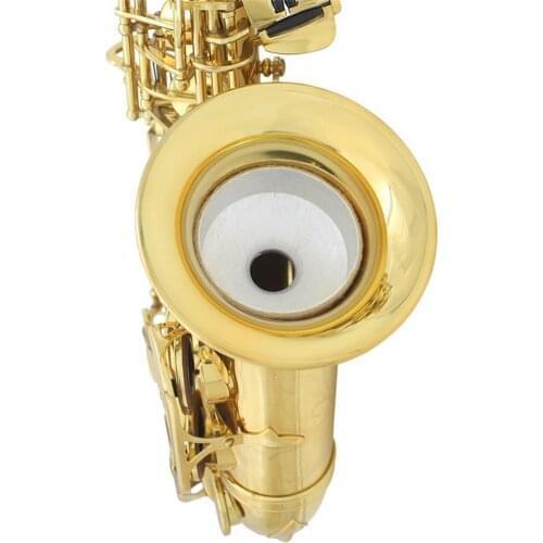 Saxophone Mute Silencer Mute Dampener Light-weight for Treble/Tenor/Alto Saxophone Sax Professional Saxophone Accessories