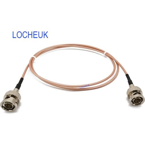 BNC Male to BNC Male Plug RF Coaxial 75Ohm RG179 Cable Video Signals Extension Cable for HD-SDI Vedio CCTV Camera Camcorder