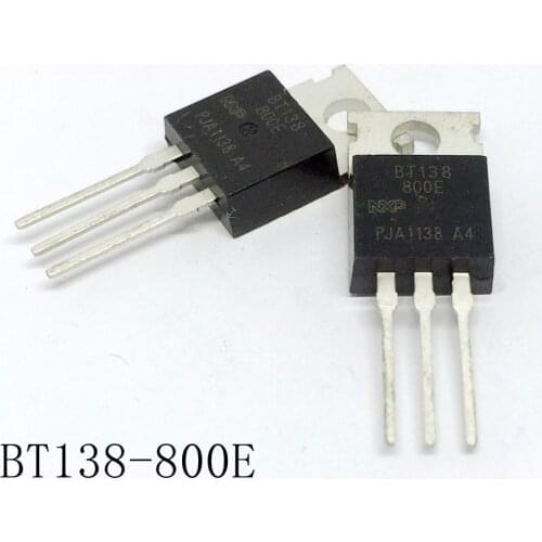 TRIAC BTA12-600TW BTA24-600CW BTA08-800BW BTA16-600B BTA06-800B TIC206D BTA216-600B BT138-800E TO-220 10pcs/lots new in stock