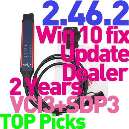 TRUCKFIX™ 2.46.2 SDP3 VCI3 SCAN1A ENGINE ADJUSTMENT CHECK TOP PICKS for CUI COO EMS RES TMS GMS CMS TSS/TSA DIAGNOSIS CAN WLAN