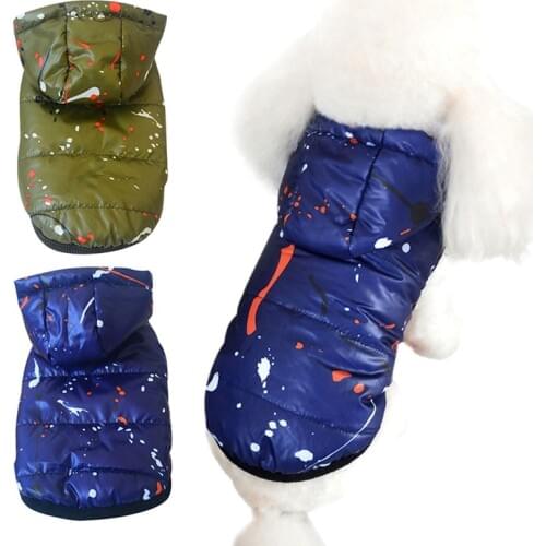 Winter Pet Coat Warm Small Dog Clothes Pet Dog Coat For Soft Hoodie Puppy Jacket Clothing for Chihuahua Small Large Dogs S-XXL