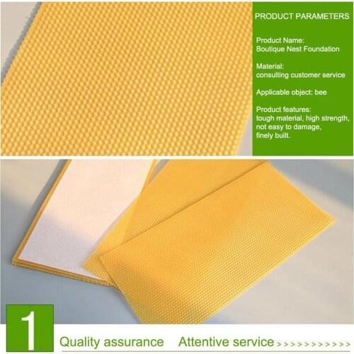 10Pcs Beeswax Sheets for Rolled Candles Making Bee Wax Honeycomb Foundation