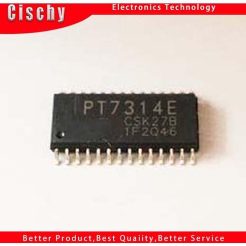 5pcs/lot PT7314E PT73I4E PT7314 SC7314S SOP-28 In Stock