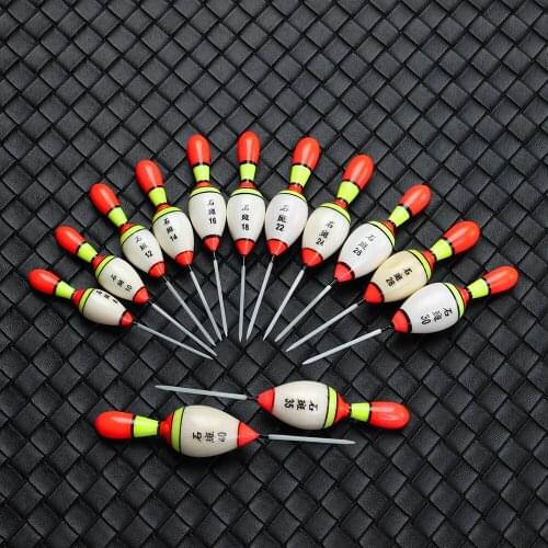 5pcs Thick Tail Fishing Float Portable Balsa Fishing Accessories Buoy Long Tail Buoy Outdoor Fishing Accessories Tool