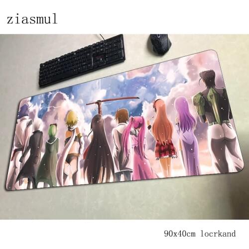 Akame ga kill padmouse 900x400x3mm gaming mousepad game cute mouse pad gamer computer desk wrist rest mat notbook mousemat pc