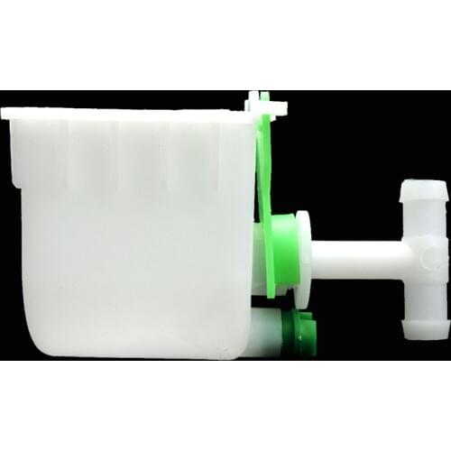 Pet Rabbit Feeding Bowl Rectangle Automatic Drinking Fix Plastic Cage Food Water Feeder Box For Rabbits Cats Dog Pet Supplies