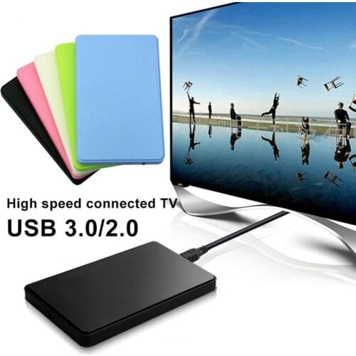 USB 3.0 5Gbps 2.5inch Portable SATA External Transmission Closure HDD Hard Enclosure Disk Case Box External Hard Disk for PC