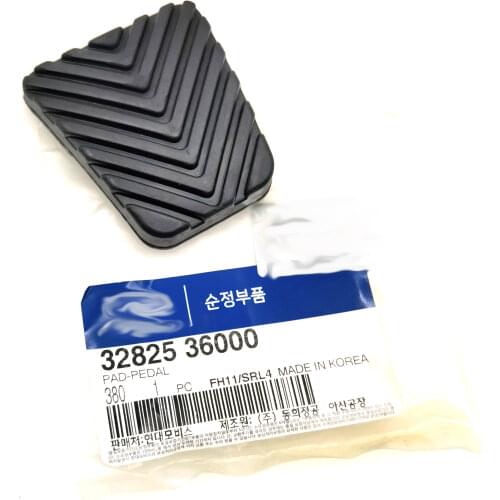 2PCS Brake Clutch Pedal Cover Pad For Hyundai Kia Manual ACCENT Sonata SantaFe I20 I30 40 IX20 IX35 32825-36000 3282536000