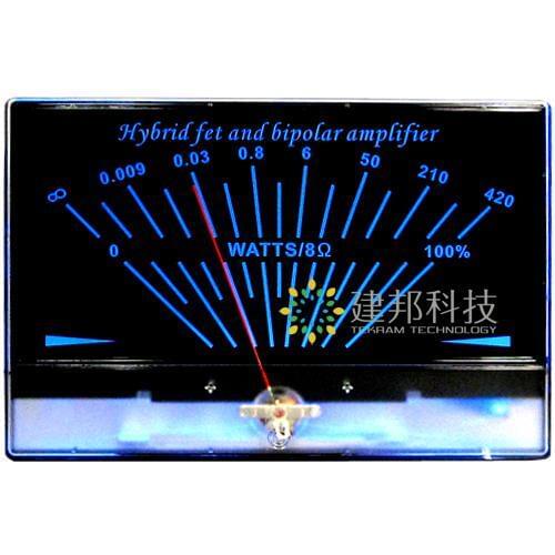 P-200 High Precision VU Meter Head Single-ended Class A Power Bolting Electromechanical Flat Meter DB Meter Audio Power Meter