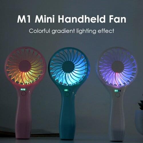 Mini Handheld Fan USB Rechargeable Portable Desk Fan Outdoor Travel Radiator Home Summer Cooling Desk Silent Electric Fans