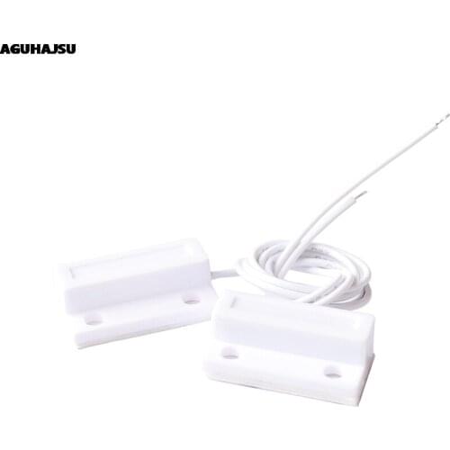 MC-38 MC38 Wired Door Window Sensor 30mm Wire Lengthen Randomly Magnetic Switch Home Alarm System for arduino