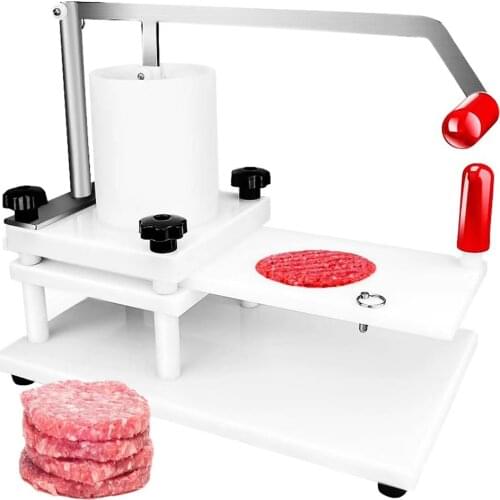 Manual Burger Forming Machine Burger Press Tool Food Grade Stainless Steel 5 Inch Hamburger Press Molding Machine Patty Maker