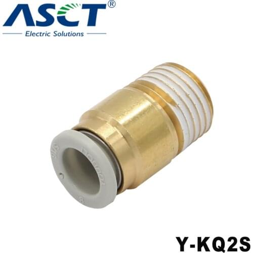 Hexagon socket straight connector Y-KQ2H PU pipe pneumatic quick connector φ4φ6φ8φ10φ12φ16 pneumatic fitting