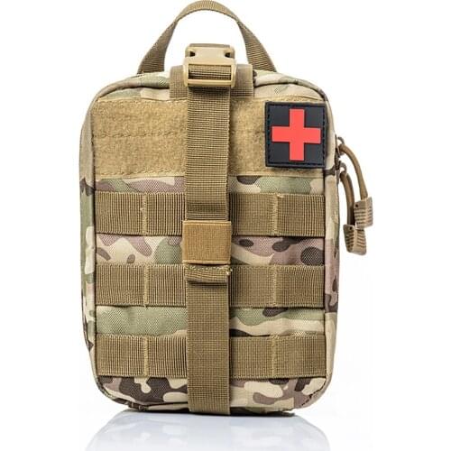 Vest pockets military tactics MOLLE battlefield medical bag rescue package tactical medical field survival emergency package