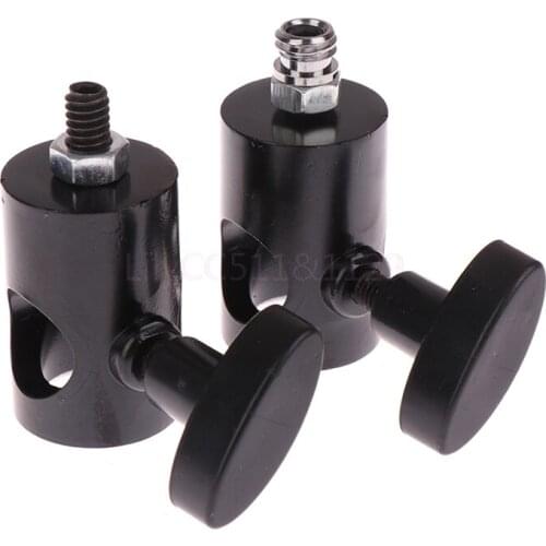 1/4" 3/8" Thread Interface Rapid Adapter Converter Mount Bracket for Light Stand
