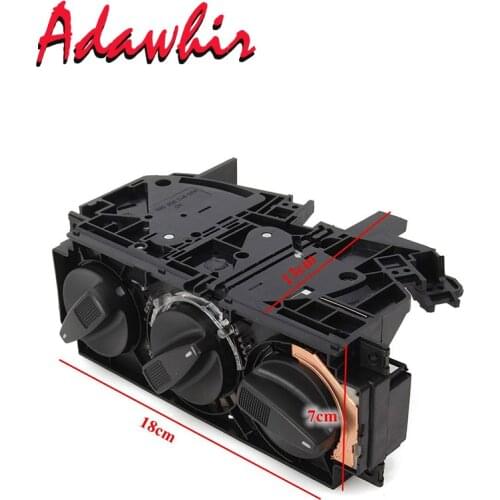 A C Heater Control Panel Climate Control Switch Unit For VW Jetta & GOLF mk3 VENTO EUROVAN Multivan Seat Ibiza Arosa 1H0820045D