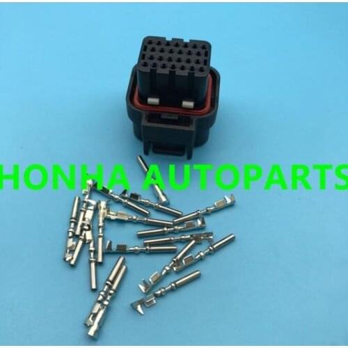 1/2/5/10/20 pcs/lots 26 Pin/way AMP Tyco ECU Automotive Connector Electrical Socket 1473416-1 with 5/6 slots
