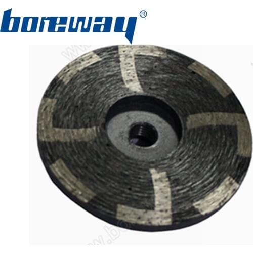 Boreway Supply 4"*M14 100MM 30# Grinding Diamond Cup Wheel For Granite Marble Stone Grinding Disc Abrasives Stone Tool