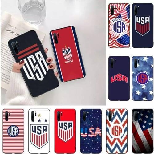 American USA Flag Phone Case For Huawei Mate 10 20 Lite Pro Nova 5t Honor 8a 8x 9x 20 10 10i