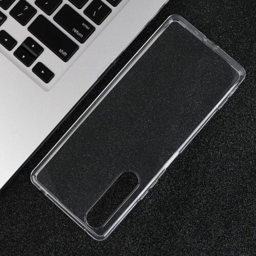 For Sony Xperia 1 II 2 1m2 Mark II MK II XQ-AT51 XQ-AT72 XQ-AT52 Transparent Silicon Case Phone Cover Case Etui